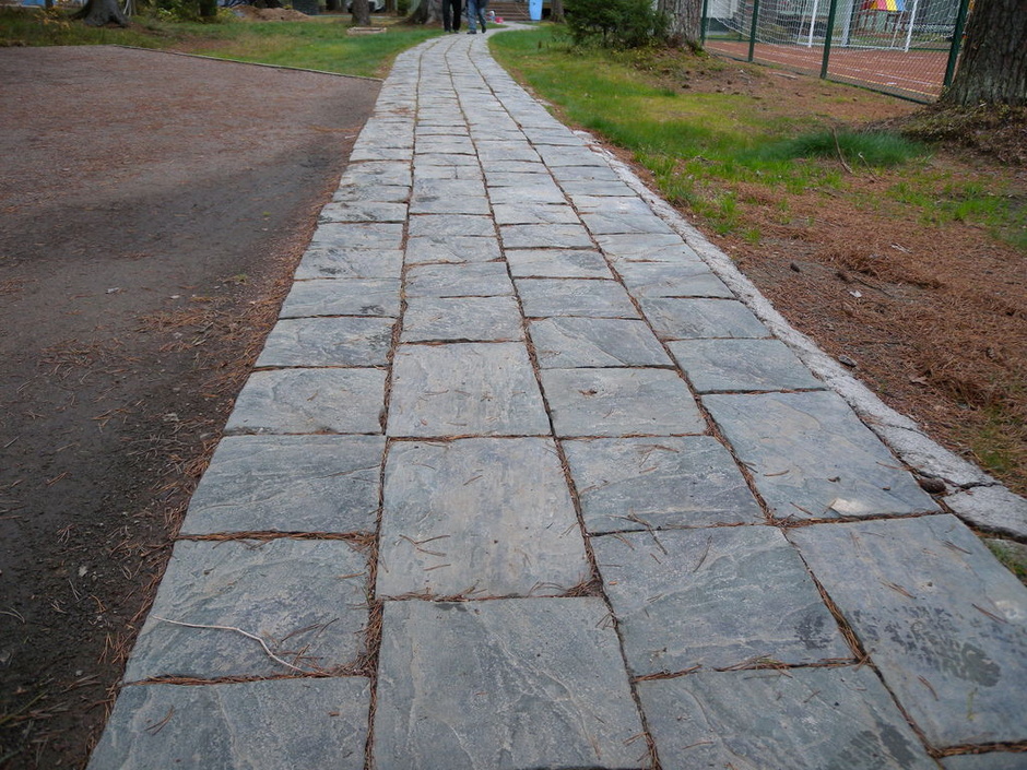 Тротуарная плитка Песчаник фото